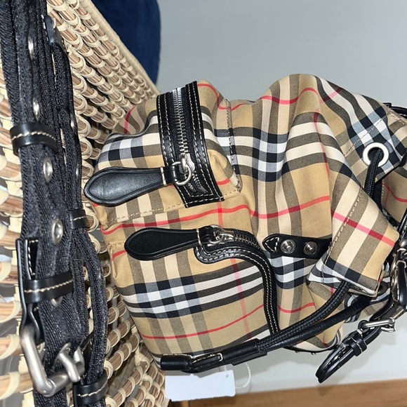 Burberry Rucksack Checked Backpack - Picture 12 of 13